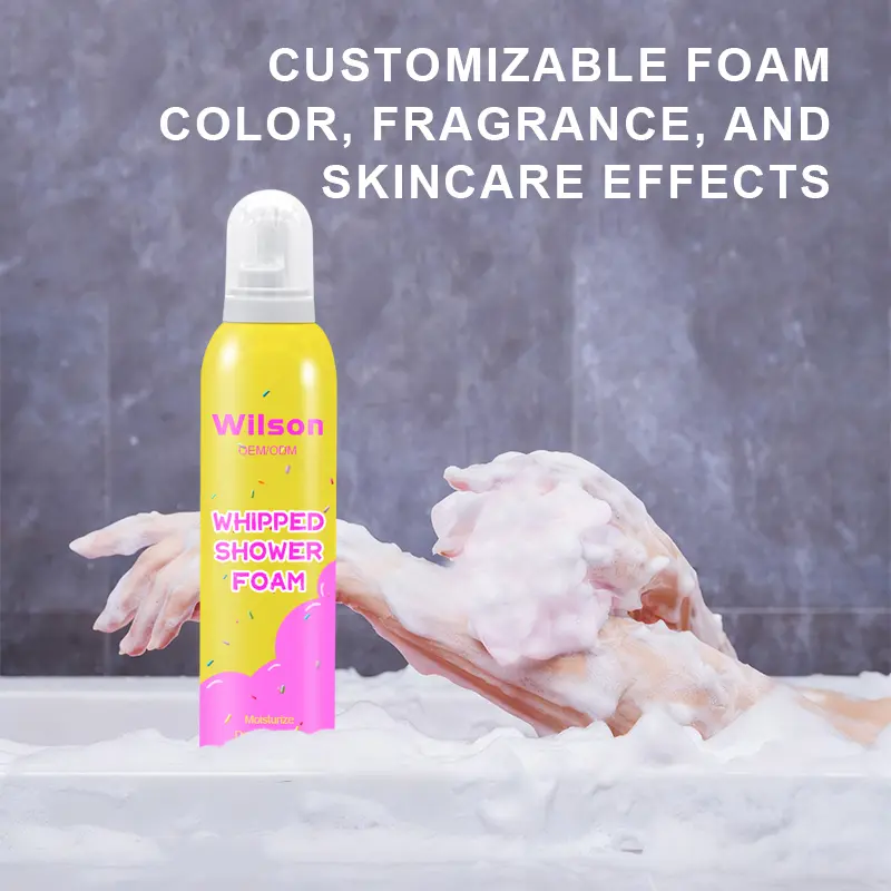 ​Une expérience de bain totalement différente, la mousse de douche parfumée aux acides aminés WIlson est tellement bonne !