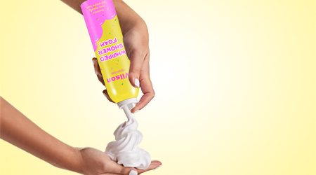 Partage d’expédition de mousse de douche