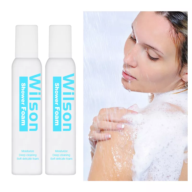 Mousse de douche hydratante Bulles longue durée