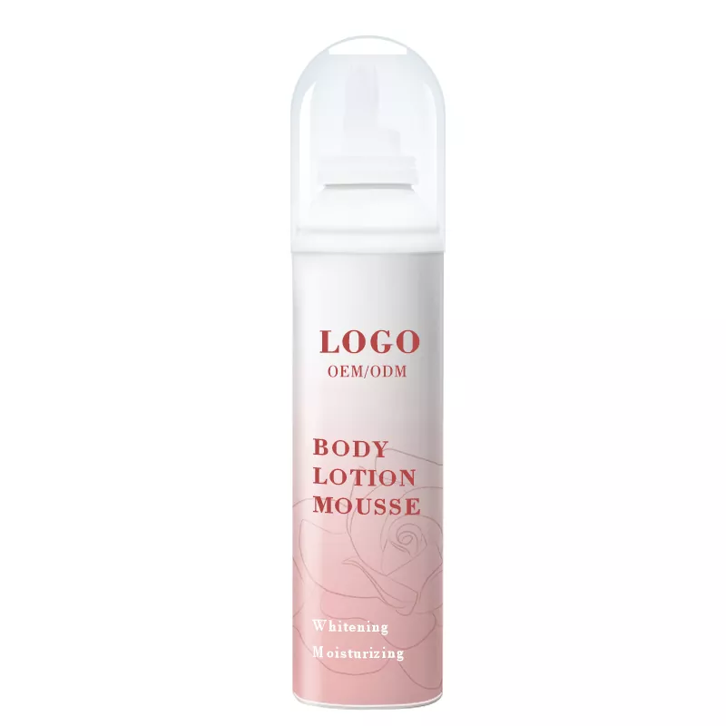 Mousse de lotion pour le corps à texture légère et à absorption rapide