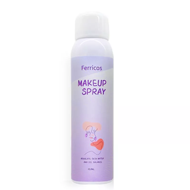 Spray fixateur de maquillage imperméable et résistant à la transpiration